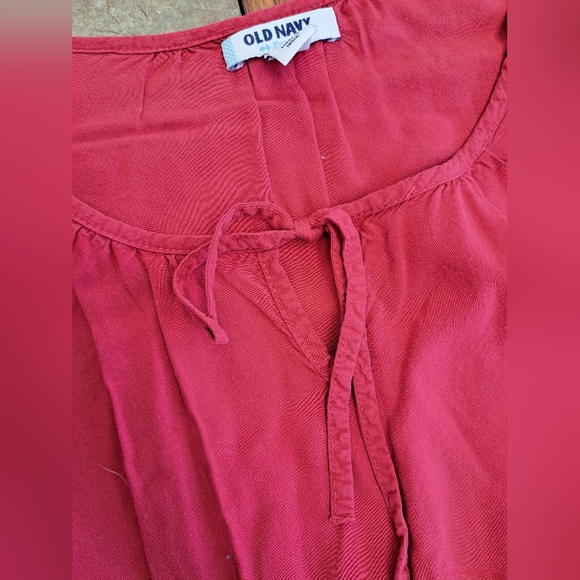 Old Navy Red Embroidered Dress - Picture 4 of 6